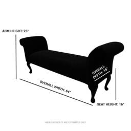 Boysenberry Velvet Large Window Seat - Pink Deluxe Bed End Bench Handmade in Britain - thumbnail 4