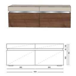 Custom Tv Stand & Sideboard Design Service, Digital - thumbnail 2