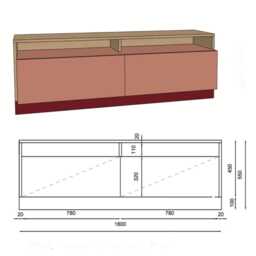 Custom Tv Stand & Sideboard Design Service, Digital - thumbnail 4