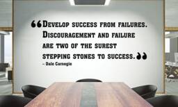 Teamwork Quote Vinyl Wall Decal Office Decor, Motivational Art 2114Re - thumbnail 1