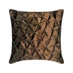 "Designer Brown European Pillowcase 24""x24""/26""x26" - thumbnail 1