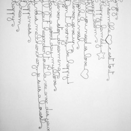 Wire Word, Wire Writing, Phrase, Quote, Wall Decoration - thumbnail 2