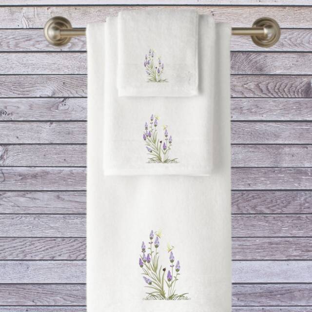 Personalized Embroidered Cotton Towels, Luxury 550Gsm, Wedding Gift - image 1