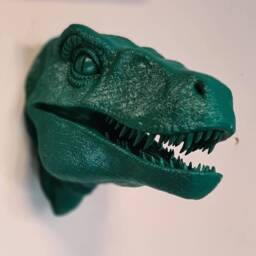 Velociraptor Wall Art - Dinosaur Mount- 3D Printed Multiple Colours & Sizes Available - thumbnail 1