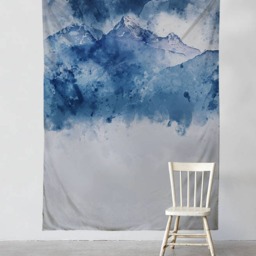 Mountains - Wall Tapestry Tapestry Hangings Wanderlust Bohemian Home Decor Dorm T#53 - thumbnail 2