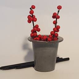 Concrete Planter, Pot, Pencil Holder - thumbnail 2