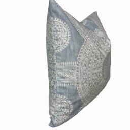 Thibaut Stonington Spa Blue Ceylon Collection Cushion Cover Pillow Double Sided - thumbnail 3
