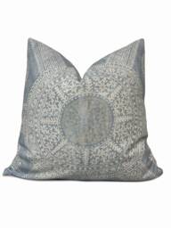 Thibaut Stonington Spa Blue Ceylon Collection Cushion Cover Pillow Double Sided - thumbnail 1