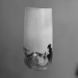 Dachshund Vase - 30cm Crystal Glass Vase With Dachshund Frieze Design - thumbnail 3