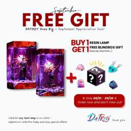 Maelle Clair Obscur Expedition 33 Epoxy Night Light, Diorama Exp Lamp, Esquie, Lune, Gustave Figure, Halloween Decor, Christmas Gift - thumbnail 2
