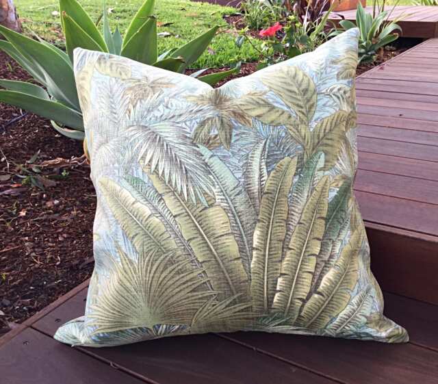 Tropical Outdoor Cushion Covers, Tommy Bahama Fabric Pillows Decorative Scatter Cushions Modern - image 1