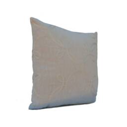 Ivory Pillow, Throw Pillow Cover, Decorative Silk Embroidery, Cushion Covers, Pillowcase, Accent Pillows, Linen, Embroidery - thumbnail 2