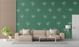 15 Or 30 Ginko Leaves, Wall Stickers, Botanical, Vinyl Art, Decal, Sticker, Removable, Decoration, Decor, Plant, Leaf, Leaves - thumbnail 1