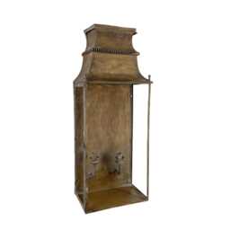 Vintage Wall Lantern With Glass Door, Double Light French Style Sconce - thumbnail 3