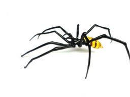 Spider Animals Glass, Art Glass Spider, Blown Halloween, Blown Glass Figurine