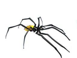 Spider Animals Glass, Art Glass Spider, Blown Halloween, Blown Glass Figurine - thumbnail 4