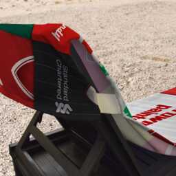 Liverpool - Kit Montage Multicoloured Sunbed Towel With Pockets - thumbnail 4