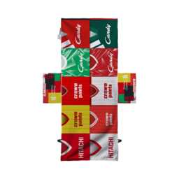 Liverpool - Kit Montage Multicoloured Sunbed Towel With Pockets - thumbnail 2