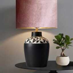 New Luxury Premium Quality Glamour Lilac Purple Velvet Fabric With Brushed Metallics Lining Lamp Shade Pendant Light in Multi Sizes - thumbnail 2
