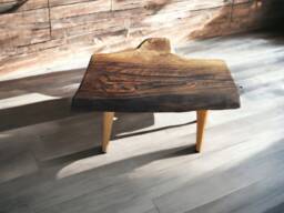 Rustic Handmade Wood Coffee Table - Unique Walnut - Wg-1039 Wodygody - thumbnail 1