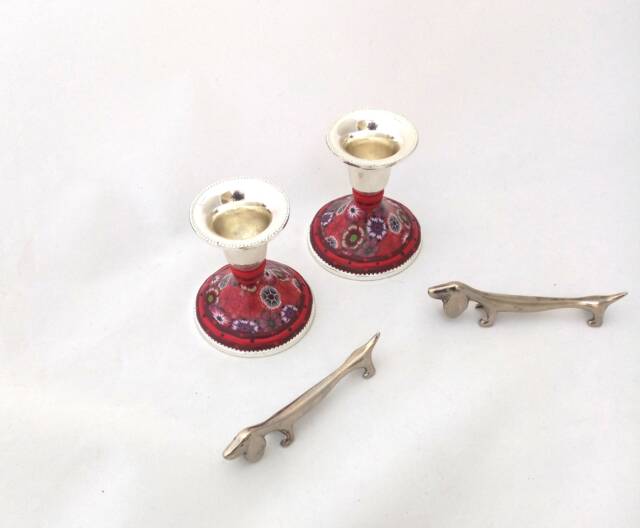 Candle Holders, Table Decoration, Bat Mitzvah Gift, Home Accessories, Judaica, Candlestick, Jewish Wedding Candles Holder, Shabbat - image 1