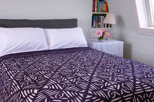 Sale Applique Bedspread, Gujarat - Indigo - image 1