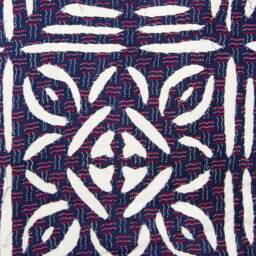 Sale Applique Bedspread, Gujarat - Indigo - thumbnail 2