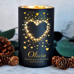 Personalised Candle Gifts For Mum Women Wedding Anniversary Birthday Memorial Cedarwood Cinnamon Sandalwood Gift Her Him Men - thumbnail 1