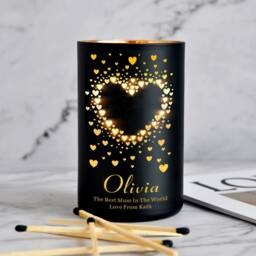 Personalised Candle Gifts For Mum Women Wedding Anniversary Birthday Memorial Cedarwood Cinnamon Sandalwood Gift Her Him Men - thumbnail 3