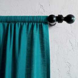 Rod Pocket Linen Curtains, Natural Curtains, Privacy Drapes, Blackout Curtain - thumbnail 3