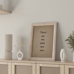 These Are The Good Old Days Print Vintage Style Boho Wall Art - thumbnail 2