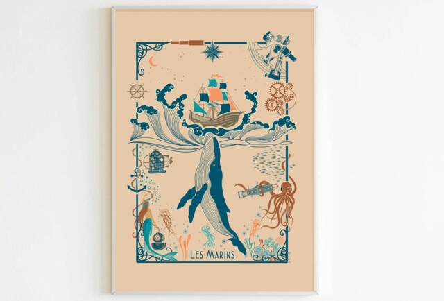 "Poster ""The Sailors" - image 1