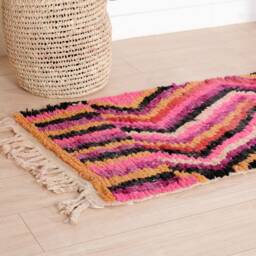 Moroccan Runner Rug, Vintage Berber - thumbnail 3