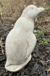 stone Garden Large Cute Penguin Wildlife Bird Gift Ornament - thumbnail 1