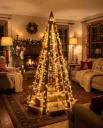 Wooden Christmas Tree Plans 186 cm Tall - PDF Download