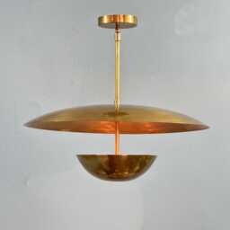 3 Light Elegance Ceiling Flush Mount - Elegant Indirect Flushmount Modern Sputnik -Vintage Fixture - thumbnail 2