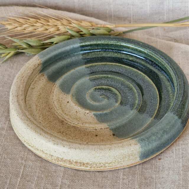 Mountains Soap Dish, Ceramic Bathroom Tray, Handmade Kitchen Pottery, Household Holder, Thrown Textured Dishes - image 1