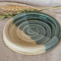 Mountains Soap Dish, Ceramic Bathroom Tray, Handmade Kitchen Pottery, Household Holder, Thrown Textured Dishes