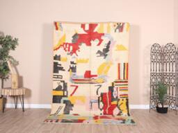 Vintage Boujaad Rug, Authentic Moroccan Rug 5x8 Ft - thumbnail 1