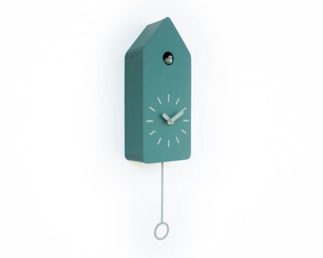 Calm Coast Cuckoo Clock - Minimal Wooden Wall Art - image 1