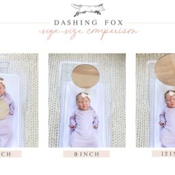 Honey Bee Personalized Baby Name Sign, Nursery Room Decor, Kids Wall Hospital Bassinet Newborn Photography Prop - thumbnail 2