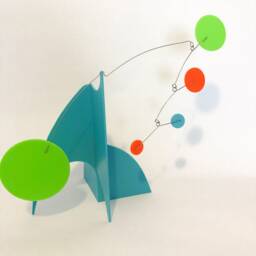 Palm Springs Modernism Art Stabile - Retro Style Sculpture Coffee Table Atomic Era Gift Ideas Midcentury Modern Kinetic Home Decor - thumbnail 3