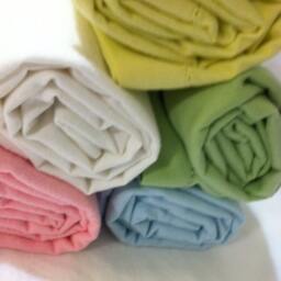 Hemstiched Flannel Baby Receiving Blanket Yellow Quiltsy Handmade - thumbnail 4
