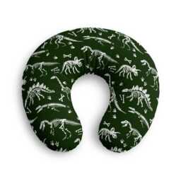 Dinosaur Skeletons Nursing Pillow Cover - thumbnail 2