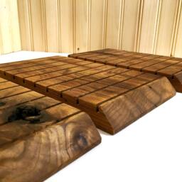 Large Handmade Business Card Holder/Retail Earring Display Wood Jewelrey Bracelet Craft Necklace Stand - thumbnail 3