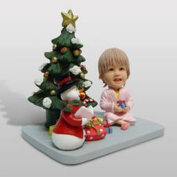 Custom Clay Figurine/Bobblehead For Children - Mermaid Fairy - thumbnail 4