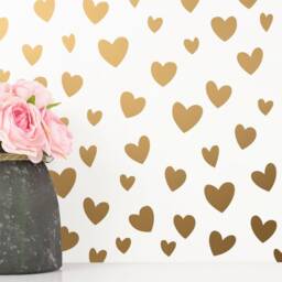 Heart Wall Decals - Nursery Decals, Removable Stickers, Kids Room Decor, Girl Decor - thumbnail 3