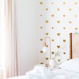 Heart Wall Decals - Nursery Decals, Removable Stickers, Kids Room Decor, Girl Decor - thumbnail 4