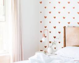 Heart Wall Decals - Nursery Decals, Removable Stickers, Kids Room Decor, Girl Decor