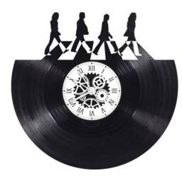 Beatles Theme 33 Rpm Vinyl Record Clock - thumbnail 2